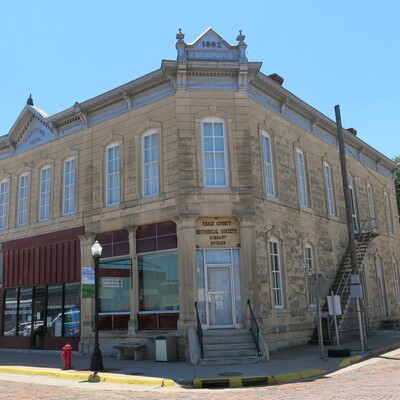 Building in 2024 improvements using match day funds, blinds hung, storm windows, stone restoration.