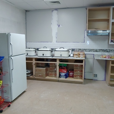 all new cupboards in progress