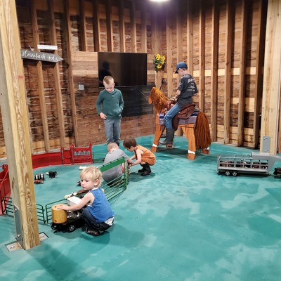 Children playing in our children's room